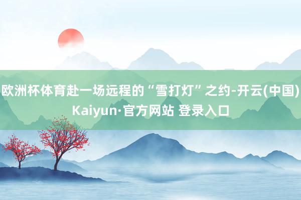 欧洲杯体育赴一场远程的“雪打灯”之约-开云(中国)Kaiyun·官方网站 登录入口